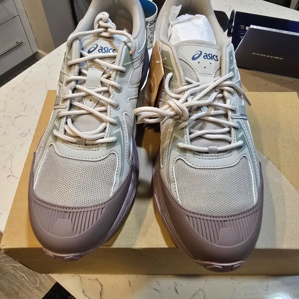 ASICS GEL-VENTURE 6 SHIELD 1203A474 500 Oyster Grey Sports Style MENS 10.5 NEW - Picture 5 of 15